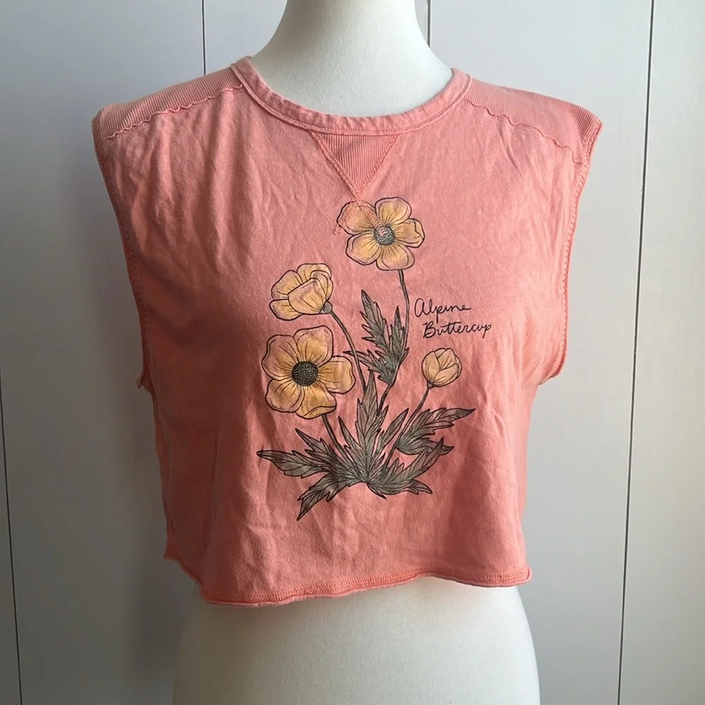 AE buttercup crop tank EUC - Picture 2 of 4